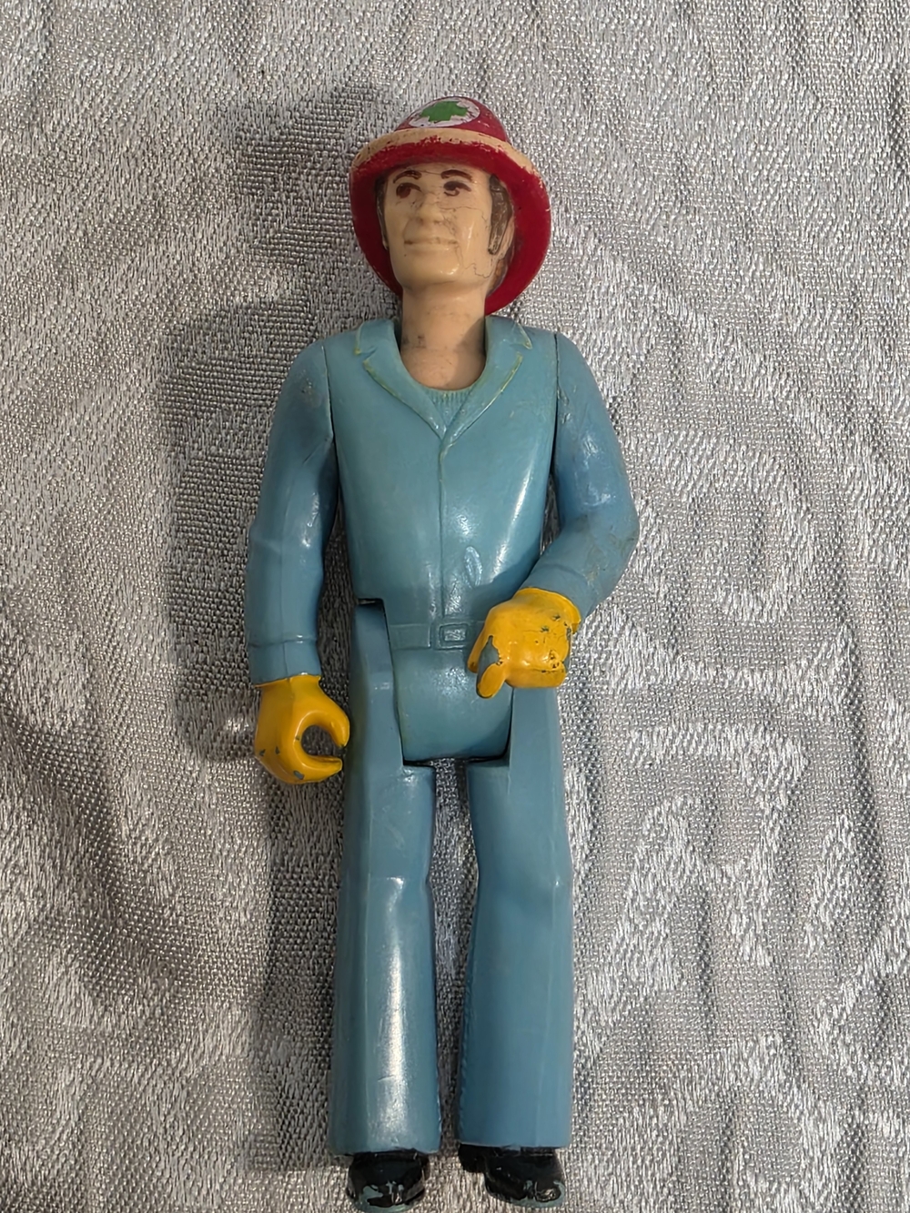 Vintage 70's FP Firefighter Action Figure